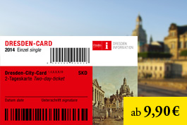 Sparen mit der Dresden Card!
